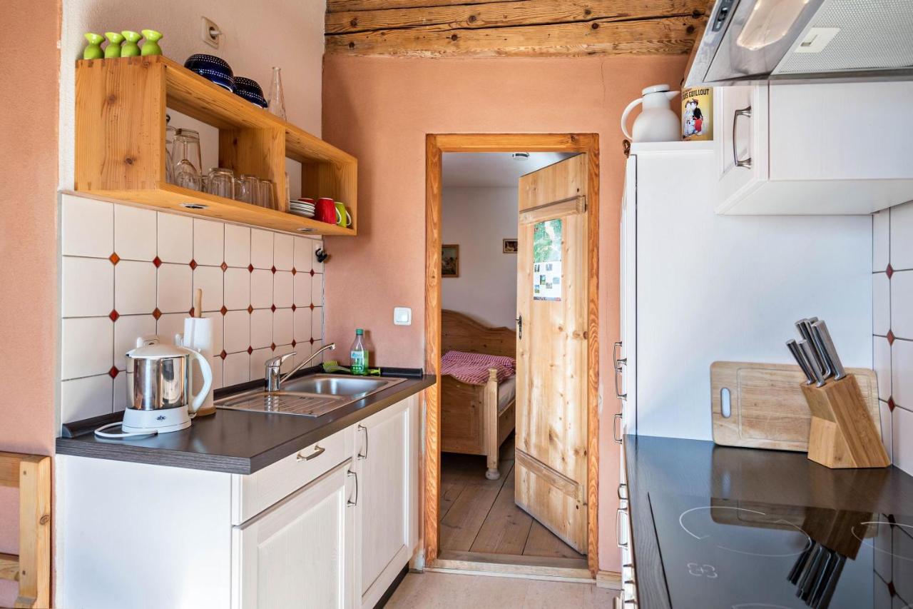 Ferienwohnung Wachsbichl Unterammergau Dış mekan fotoğraf